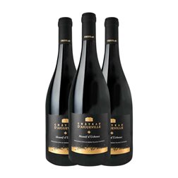 Château d'Aigueville Massif d'Uchaux Trocken — Seco Côtes du Rhône Villages 75 cl Vino Tinto (Caja de 3 unidades)