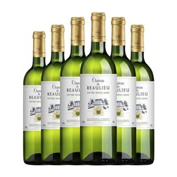 Château de Beaulieu Entre-deux-Mers 75 cl Vino Blanco (Caja de 6 unidades)
