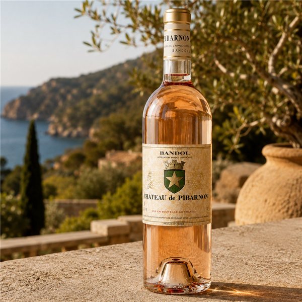 Chateau de Pibarnon Bandol Rose 2024-lateral