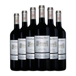 Château Hyot. Castillon Côtes de Bordeaux 75 cl Vino Tinto (Caja de 6 unidades)