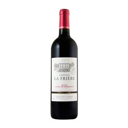 Château La Frière. Blaye Côtes de Bordeaux VV Vieilles Vignes — Viñas Viejas 75 cl Vino Tinto