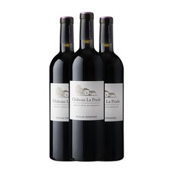 Château La Prade Côtes de Bordeaux 75 cl Vino Tinto (Caja de 3 unidades)