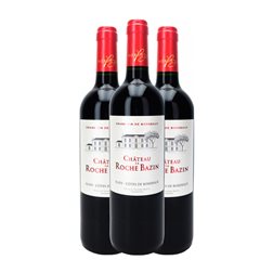 Château La Roche Bazin Côtes de Bordeaux 75 cl Vino Tinto (Caja de 3 unidades)