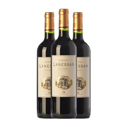 Château Lanessan Haut-Médoc Crianza 75 cl Vino Tinto (Caja de 3 unidades)