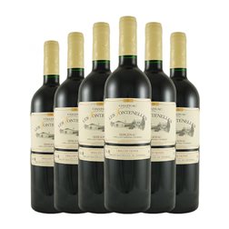 Château Les Fontenelles Trocken — Seco Bergerac 75 cl Vino Tinto (Caja de 6 unidades)