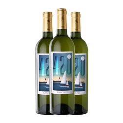 Château L'Escadre. 420º Sauvignon Trocken — Seco Bordeaux 75 cl Vino Blanco (Caja de 3 unidades)