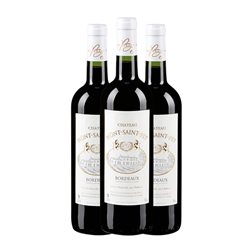 Château Mont Saint Pey Bordeaux 75 cl Vino Tinto (Caja de 3 unidades)