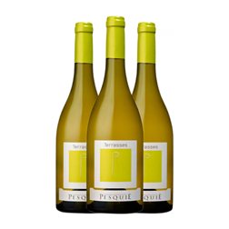Château Pesquié Les Terrasses Côtes du Ventoux Eco — Ecológico 75 cl Vino Blanco (Caja de 3 unidades)