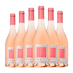 Château Pesquié Les Terrasses Côtes du Ventoux Rosé — Rosado Eco — Ecológico 75 cl Vino Rosado (Caja de 6 unidades)