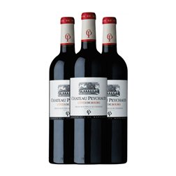 Château Peychaud Médoc Crianza Botella Magnum 1,5 L Vino Tinto (Caja de 3 unidades)