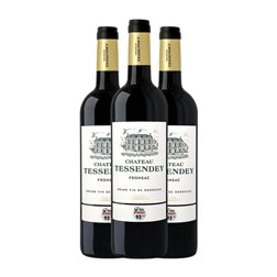 Château Tessendey Fronsac 75 cl Vino Tinto (Caja de 3 unidades)