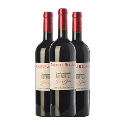 Château Villa Bel-Air Jean & Gabriel Lussac-Saint-Émilion Crianza 75 cl Vino Tinto (Caja de 3 unidades)