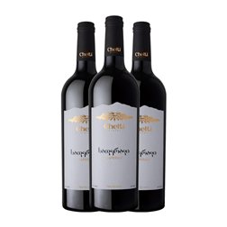 Chelti Saperavi Kakheti 75 cl Vino Tinto (Caja de 3 unidades)