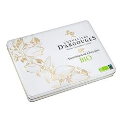 CHEVALIERS LATA SURTID CHOC LECH & NEG BIO 300 GR*