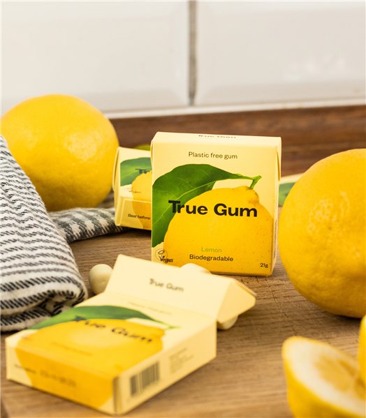 Gomme au citron sans sucre-lateral