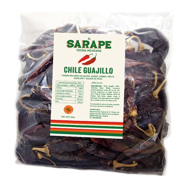 Dried Guajillo Chili El Sarape 100g-detalle