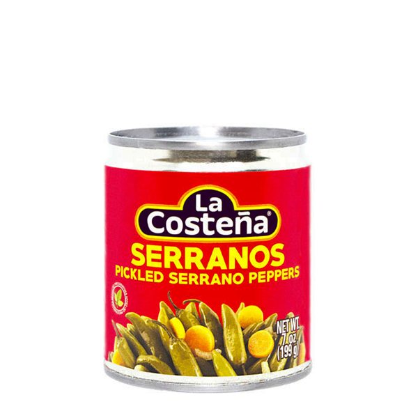 Chiles serranos 220g  "La Costeña" 220gr-detalle
