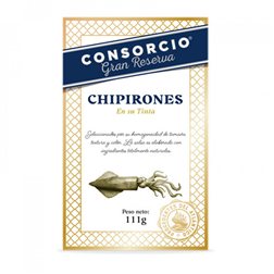 Chipirones en su tinta 3/5 uds - 111g