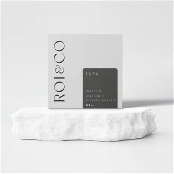 Galician Squids in Their Ink (Luras) Silver, Roi&Co-lateral