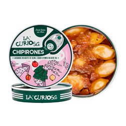 Chipirones guisados en aceite de oliva