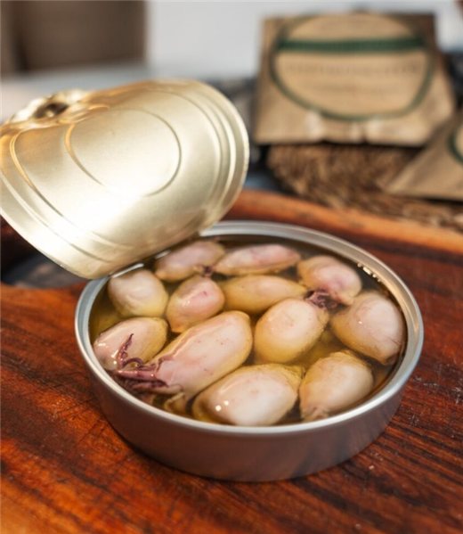 Chipirones rellenos en aceite de oliva (6/8 uds)-lateral