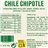 Chipotle seco El Sarape 3kg-lateral