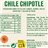 Chipotle seco El Sarape 3kg-trasera