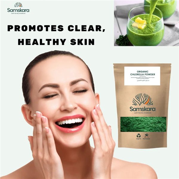 Chlorella en Polvo BIO - 1kg-lateral