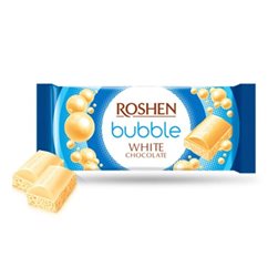 Chocolat blanc "WHITE BUBBLE" poreux ROSHEN 80g