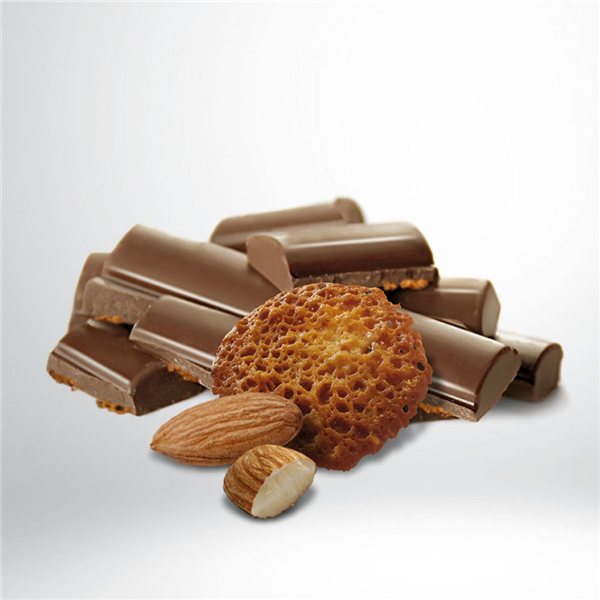 Chocolate con leche 42% con tejas de almendra, Rafa Gorrotxategi-trasera