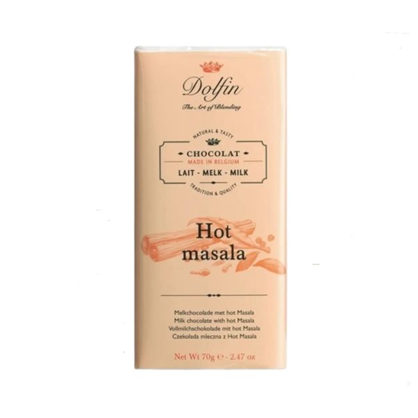 Chocolate con Leche al Hot Masala 70g Dolfin
