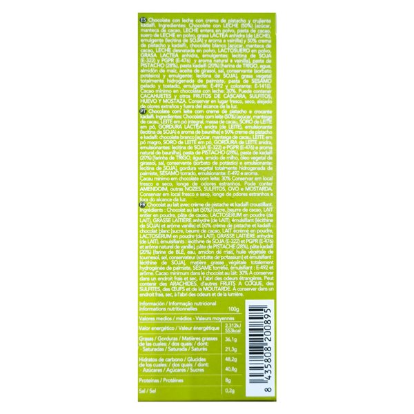 Chocolat Dubai 'Marcos Tonda'-detalle