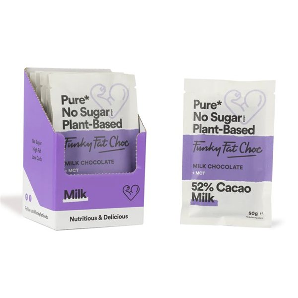 Keto-Schokolade mit pflanzlicher Milch-lateral