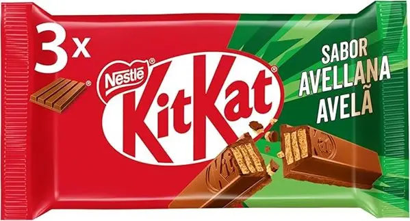 Chocolate KitKat pack 3 units 41.5 g-lateral