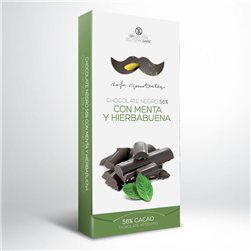 Chocolate negro 56%  Menta y Hierbabuena, Rafa Gorrotxategi