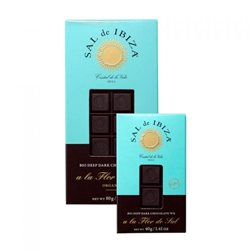 Chocolat noir 70% et Fleur de Sel, Sal de Ibiza
