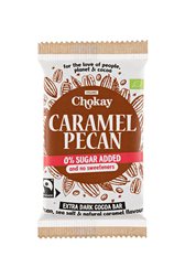 Chocolate Negro con Caramelo y Nueces Pecanas BIO