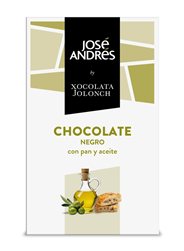 Schokolade mit Brot und Olivenöl