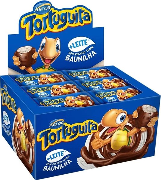Milk Chocolate Tortuguita 15.5g - Fun and Brazilian-detalle