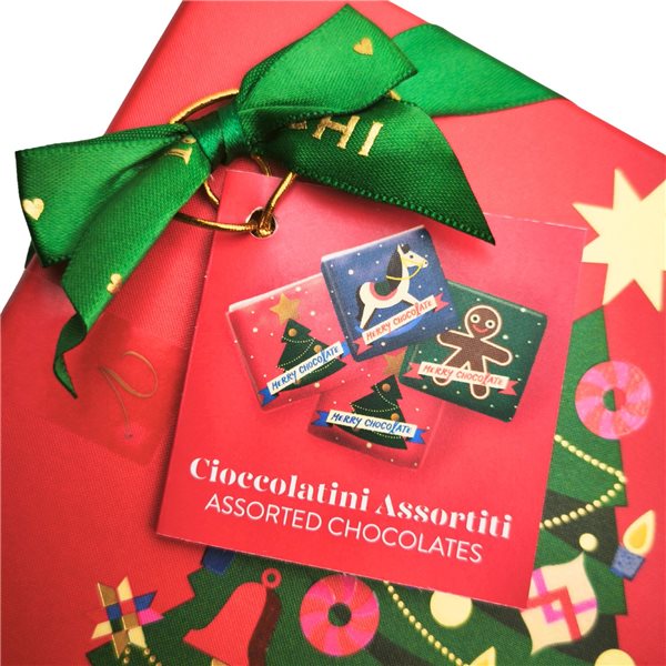 Chocolates surtidos árbol de Navidad 'Venchi'-trasera