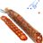 Choricielo tranché | Chorizo 100 % ibérique nourri au gland | 10 sachets de 50 g-lateral
