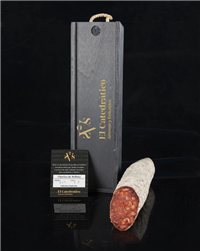 100% Iberian Bellota Chorizo in Wooden Box