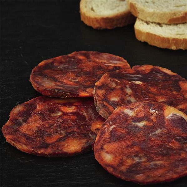 Chorizo de Bellota 100%, Navarretinto-trasera