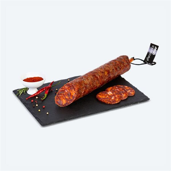 Iberian Acorn Chorizo without preservatives Esenciaúnica-detalle