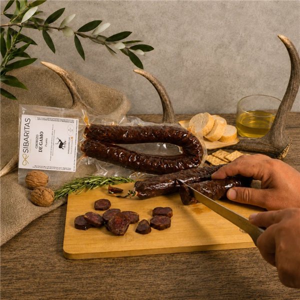 Chorizo de gamo-lateral
