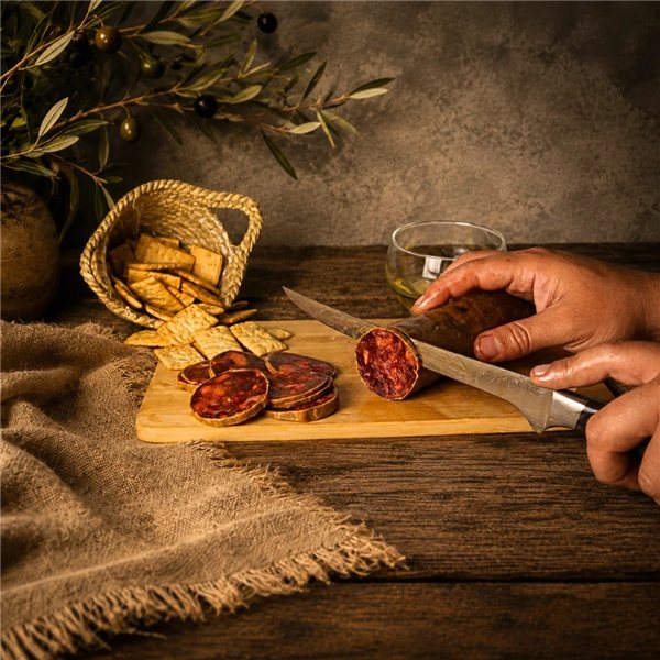 Chorizo ibérico de cebo-detalle