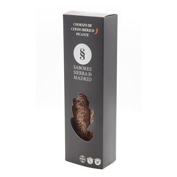 CHORIZO PICANTE DE CERDO IBÉRICO-trasera