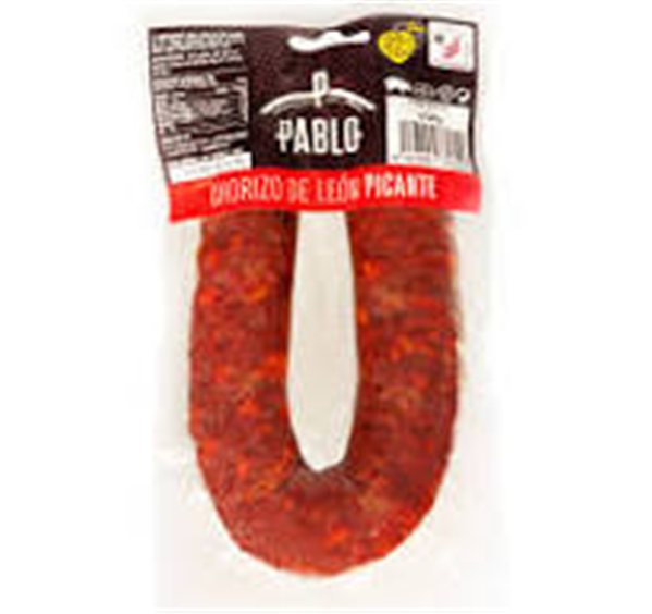 Chorizo Picante de León (Pablo) 500 gr-trasera