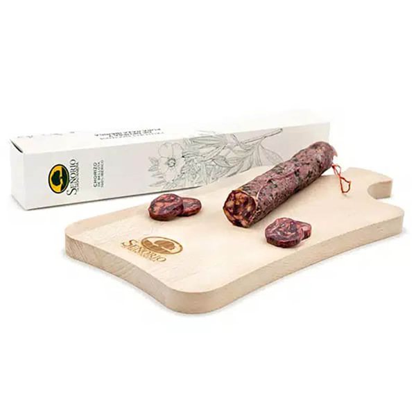 100% Iberian Bellota Chorizo, Señorío de Montanera-detalle