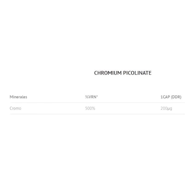Chromium Picolinate 1,67 Mg 90 Caps-detalle
